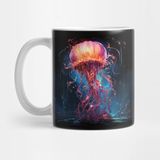 Neon Jellyfish #8 Mug